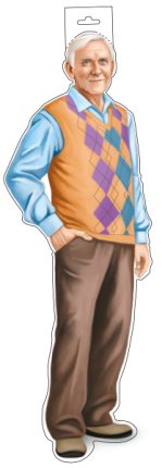 картинка Плакат вырубной А-3 Дедушка двуст учколлектор чебоксары