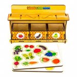 Комодик сортер Фруктовая лавка дер