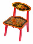 Стул детский 300 х 290 х435  (Хохлома) арт.7374 