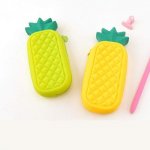 Пенал Цветной ананас  силикон Проф-Пресс 