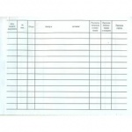 Вкладыш в формуляр читателя школьной  библиотеки.