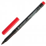 Маркер перманентный 1мм. CENTROPEN красный 