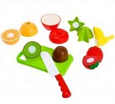 Набор продуктов для нарезки Фруктики, на липучках, 8 предметов