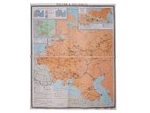 Учебная карта "Россия 1907-1914 гг."