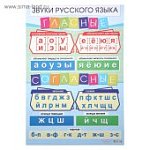 Плакат  Гласные и согласные звуки. А2