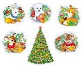 Дем. картинки А-5  8 шт. Осень