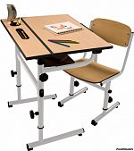 Столы и стулья ученические