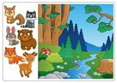Игра Лесные животные Сделай сам