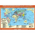 Великие географические открытия (конец XV - середи