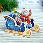 Конструктор фигурки Дом деда Мороза в/п