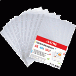 Файл-вкладыш  А 5 с перфорацией 100 шт 40мкм 