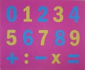 Мозаика Мягкая (цифры,алфавит,английский алфавит) Апплика