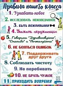 Плакат Правила нашего класса