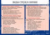 Плакат  Зинина Виды строф в лирике (трехстишие) ч.
