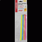 Закладка-ляссе самоклеющиеся А5  4 шт в ассортименте 