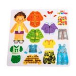 Кукла из фетра Гриша