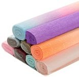 Бумага крепир.черная 50х250 см рулон