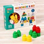 Колобок Самый первый конструктор в/к 25 дет
