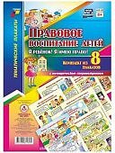 Комплект из 8 плакатов Правовое воспитание детей Я ребенок Я имею право с метод.реком.
