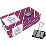 Зажимы для бумаг 32мм 12шт Attomex