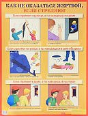 Плакат  Как не оказаться жертвой, если стреляют Ай