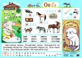 Плакат  Рус. яз. Нач. шк. Обуч. грамоте.Буква О./
