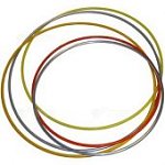 Обруч подростк. 0,70м желтый