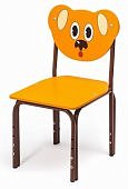 Стул детский регулируемый "Кузя" (1-3) Медвежонок