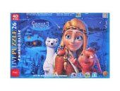 Пазл в рамке Снежная королева