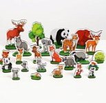 Набор Дикие животные 24 героя