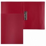 Папка с металл. зажимом  0,5 мм А4 цвет в ассортименте