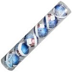 Н-р шаров 5см, 6шт Зимняя деревня в тубе