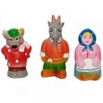 Сказка Серенький козлик пвх 3 перс в/п