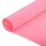 Бумага крепир.50х250 см (пастельные цвета,персиковая )